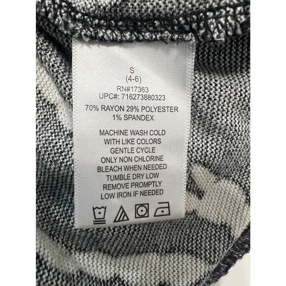 DKNY Pajama set, women’s size S, black/white, preowned - Picture 7 of 16